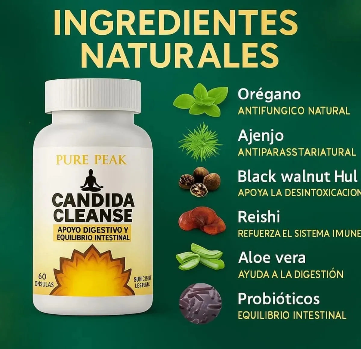 Candida Cleanse® Cápsulas