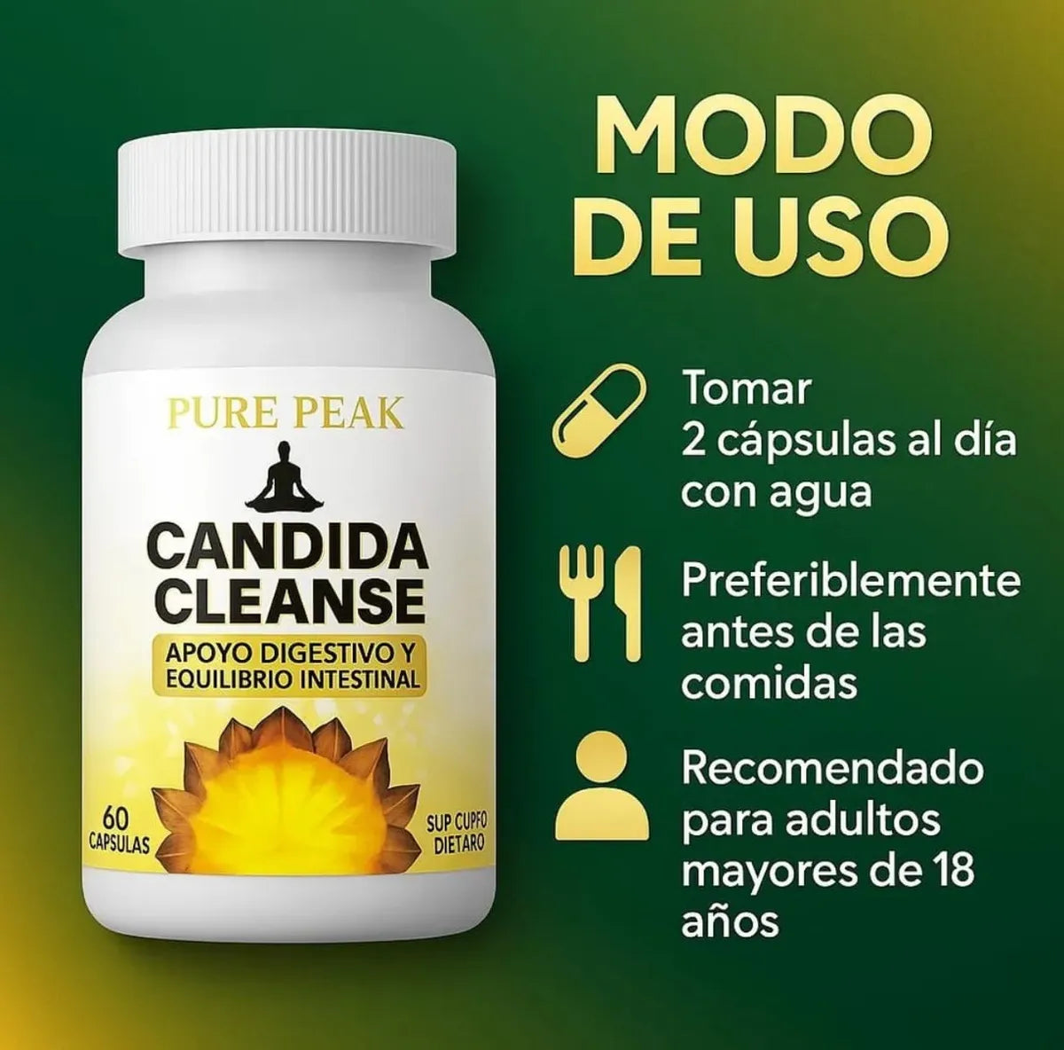 Candida Cleanse® Cápsulas
