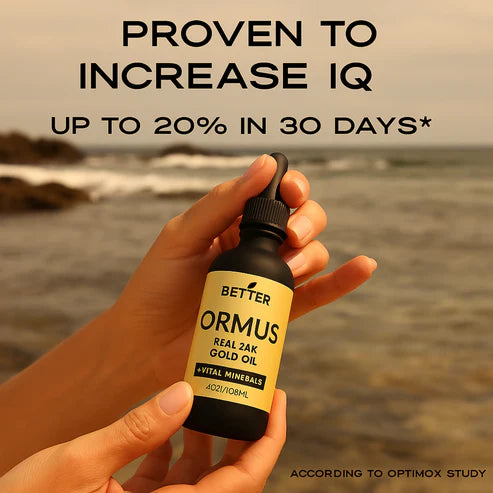 Gold Ormus Elixir™ – Energía pura en cada gota