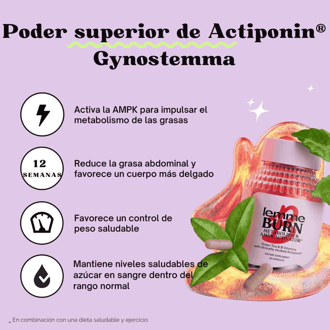 Lemme Burn: activa tu metabolismo y quema más cada día